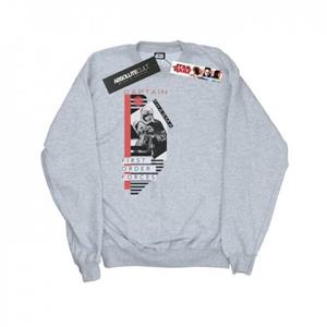 Star Wars Mens The Last Jedi Captain Phasma Sweatshirt L grijs