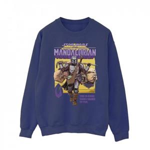 Star Wars Mens The Mandalorian More Than I Signed Up For Sweatshirt L wit