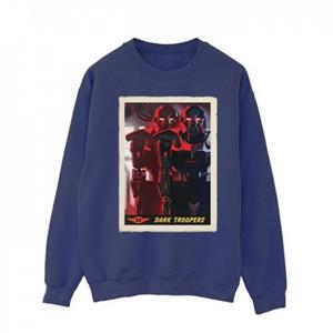 Star Wars Heren The Mandalorian Dark Troopers Sweatshirt L wit
