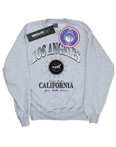 NASA Mens California Science Centre Sweatshirt L grijs