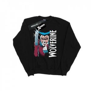 Marvel Heren X-Men Wolverine Come Here Sweatshirt L zwart