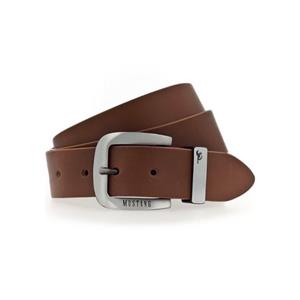 MUSTANG Leren riem Overlengte, oversize tot maat 130 cm