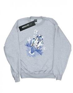 Star Wars jongens R2-D2 Blast Off-sweatshirt 7-8 Years grijs