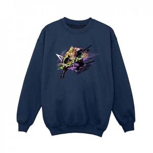 Marvel Boys Guardians of the Galaxy Abstract Drax-sweatshirt 5-6 Years wit
