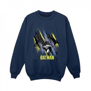 DC Comics jongens Batman vliegend Batman-sweatshirt 5-6 Years wit