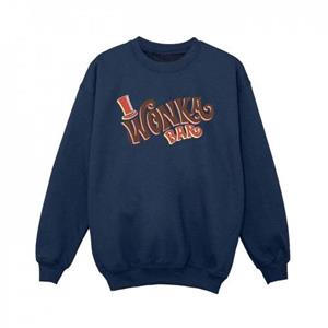 Pertemba FR - Apparel Willy Wonka Boys Bar-logo sweatshirt 5-6 Years wit