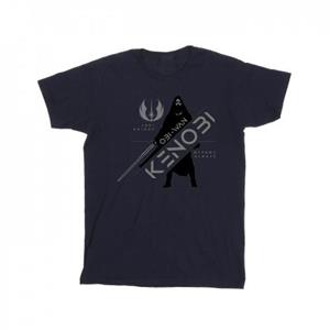 Star Wars meisjes Obi-Wan Kenobi Jedi Knight katoenen T-shirt 3-4 Years wit