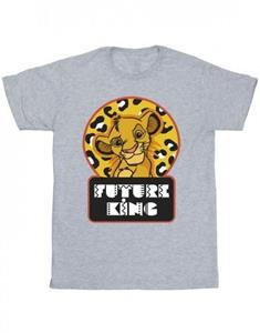Disney meisjes The Lion King Future Simba katoenen T-shirt 9-11 Years wit