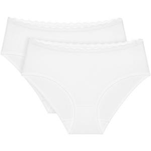 Triumph Slip Feel Of Cotton Midi 2P zacht en zonder zijnaad (Set van 2)