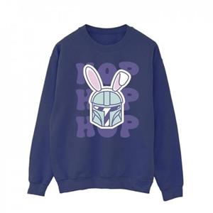 Star Wars Heren The Mandalorian Hop Into Easter Sweatshirt L wit