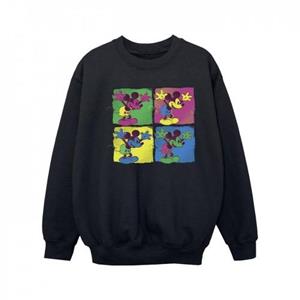 Disney meisjes Mickey Mouse popart sweatshirt 5-6 Years wit