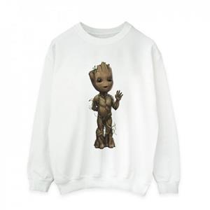 Marvel Heren I Am Groot Wave Pose Sweatshirt L wit