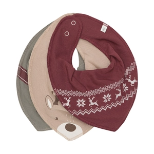 pippi Bandana 3-pack Nieuw Maroon