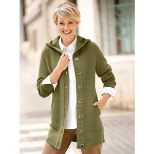 Your Look... for less! Gebreid vest met capuchon