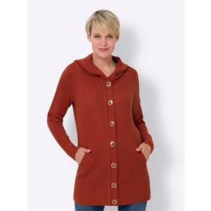 Your Look... for less! Gebreid vest met capuchon