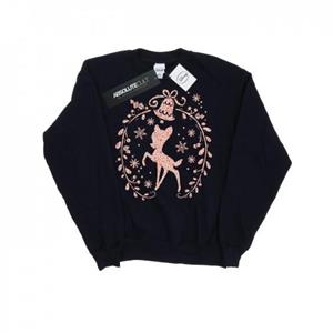 Disney jongens Bambi kerstkrans sweatshirt 5-6 Years wit