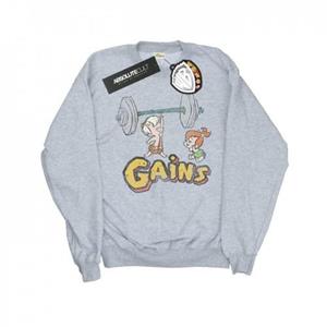 The Flintstones De Flintstones Boys Bam Bam krijgt een Distressed Sweatshirt 12-13 zwart
