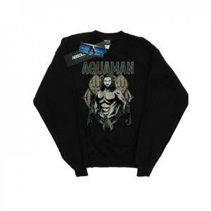 DC Comics jongens Aquaman Scales-sweatshirt 12-13 zwart