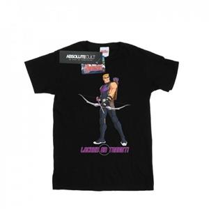Marvel Girls Hawkeye Locked On Target katoenen T-shirt 5-6 Years wit