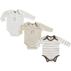 JACKY Body met lange mouwen 3-pack multipack