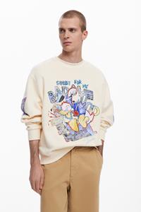 desigual Donald™ Bad Mood sweatshirt - WHITE