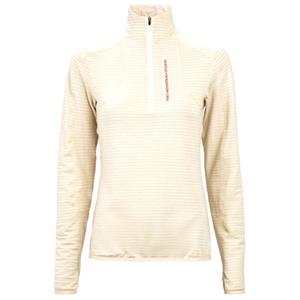 The Mountain Studio - Women's Light Tech Fleece Half Zip - Fleecetrui, wit