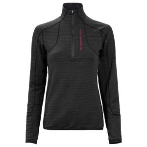 The Mountain Studio - Women's Light Tech Fleece Half Zip - Fleecetrui, zwart