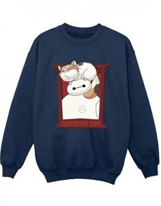 Disney Big Hero 6 Baymax Frame-ondersteuningssweatshirt voor jongens 5-6 Years wit