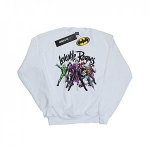 DC Comics Boys Batman Loveable Rogues-sweatshirt 9-11 Years wit