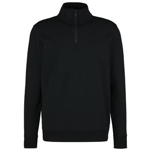 Stoic - MerinoFleece335 MMXX. Lulea Half Zip - Merinotrui, zwart