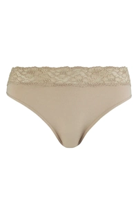 Nina von C kanten modal heupslip dames - Midi kanten onderbroek - Dames ondergoed
