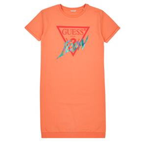 Korte Jurk Guess ROLLED UP SLEEVES TERRY DRESS