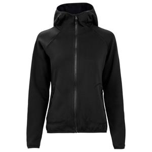 The Mountain Studio - Women's Tech Fleece Hood - Fleecevest, zwart