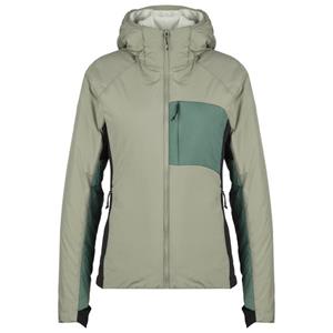Stoic - Women's MountainWool60 StorboSt. Hybrid Hoody - Synthetisch jack, olijfgroen