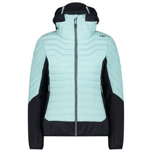 CMP - Women's Jacket Hybrid Fix Hood 34Z2486 - Synthetisch jack, blauw
