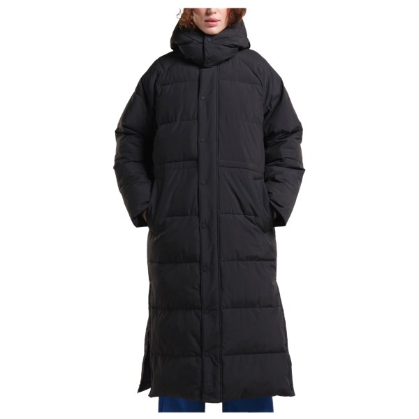 DEDICATED - Women's Long Puffer Jacket Karmas - Lange jas, zwart