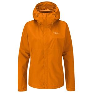 Rab - Women's Downpour Eco Jacket - Regenjas, oranje