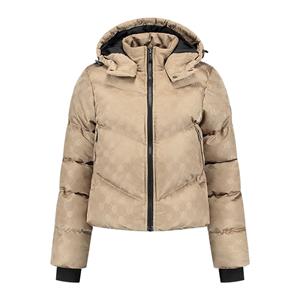 Malelionsonogram Puffer Winterjas Dames