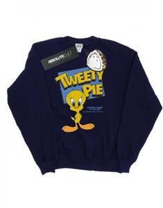 Looney Tunes Klassiek Tweety Pie-sweatshirt voor jongens 7-8 Years wit