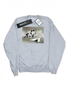 Disney jongens Mickey Mouse Crazy Pilot Sweatshirt 9-11 Years wit