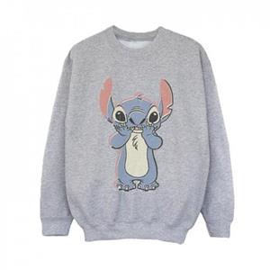 Disney Lilo en Stitch sweatshirt met grote print voor jongens 9-11 Years wit