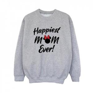 Disney jongens Minnie Mouse gelukkigste moeder ooit sweatshirt 9-11 Years wit