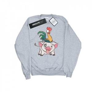 Disney jongens Moana Hei Hei en Pua sweatshirt 9-11 Years wit