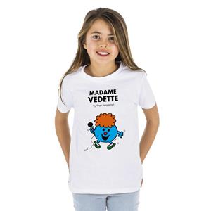 Monsieur Madame Kinder T-shirt MADAME VEDETTE 2 ans wit