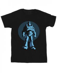 Disney Lightyear Buzz Standing Circle katoenen T-shirt voor meisjes 3-4 Years wit