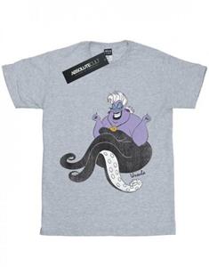 Disney jongens de kleine zeemeermin klassiek Ursula T-shirt 9-11 Years wit