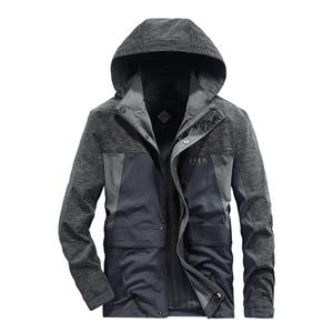 Tooyoo Herenjas Koreaanse stijl Casual heren Colorblock vestjas voor heren L