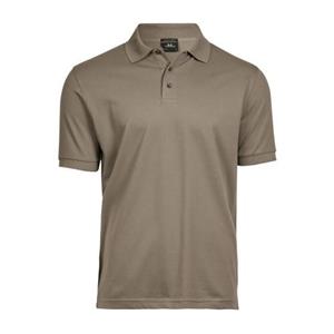 Tee Jays Mens Luxury Piqué Stretch Polo Shirt S lichtbruine kleur