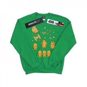 Star Wars Heren Gingerbread Empire Sweatshirt L wit