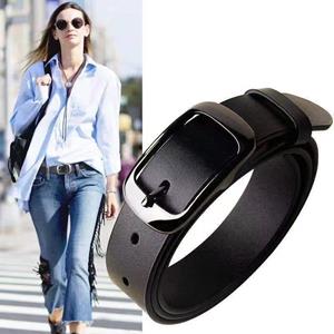 L.RIDING PULO Riem Dames Dun Eenvoudig Veelzijdig Casual Riem Vrouwelijke Broekriem Retro Pin Gesp Decoratieve Broekriem Vrouwelijke Studenten 100cm